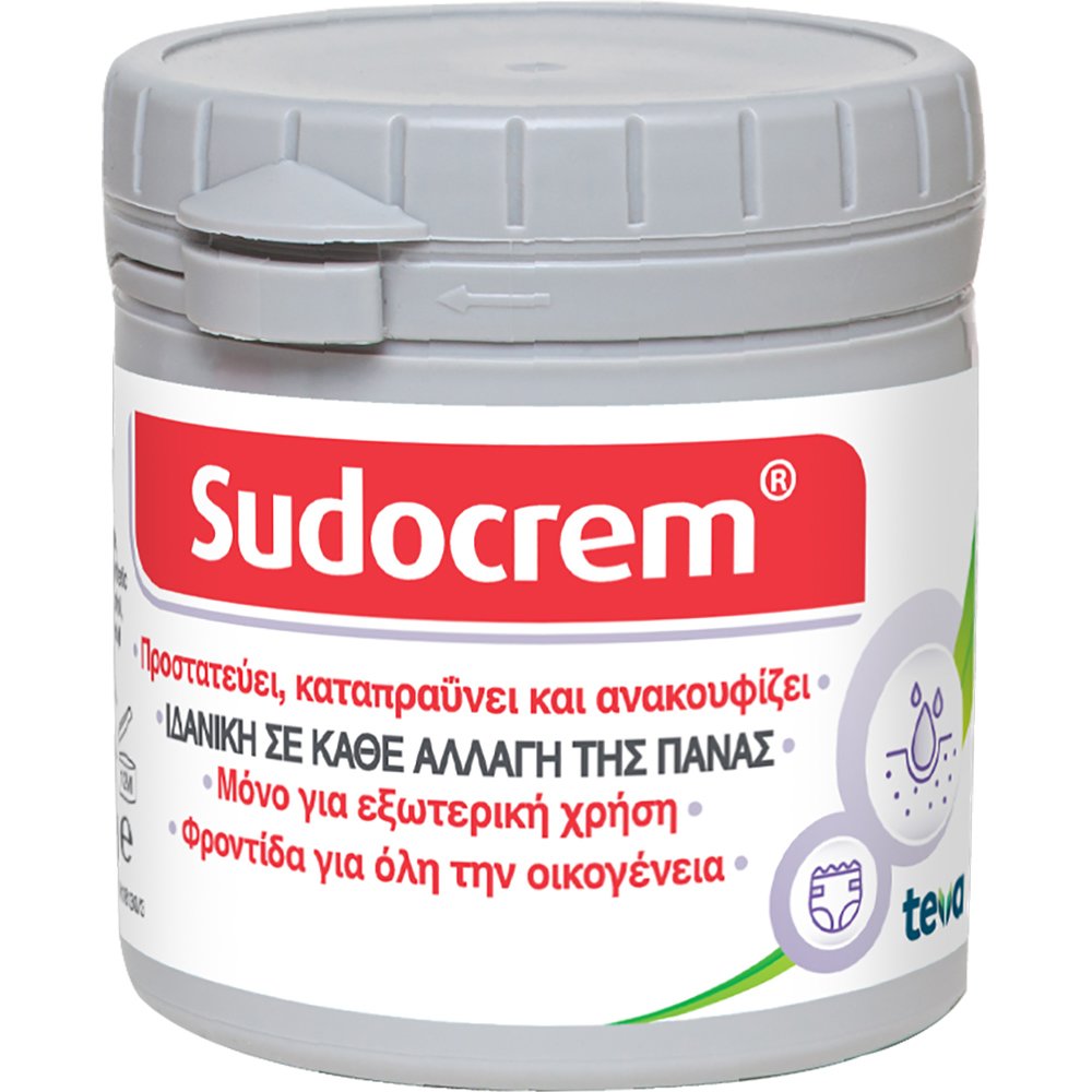 Sudocrem Κρέμα Ιδανική σε Κάθε Αλλαγή Πάνας για Αντιμετώπιση Ερεθισμών 125gr φωτογραφία