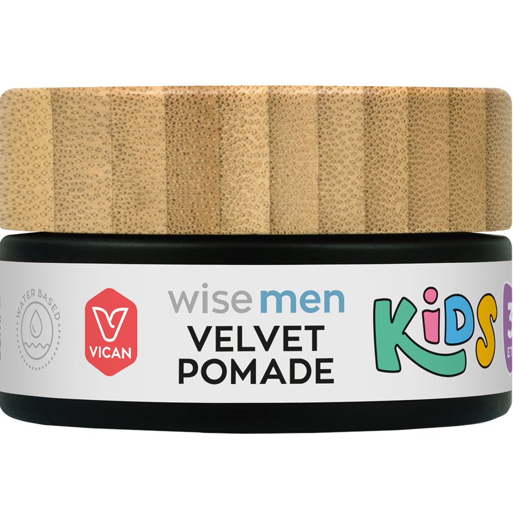 Vican Wise Men Kids Velvet Pomade Παιδική Πομάδα για Δυνατό & Σταθερό Κράτημα που Διαρκεί & Χαρίζει Φυσικό Look για Παιδιά από 3 Ετών 30ml φωτογραφία