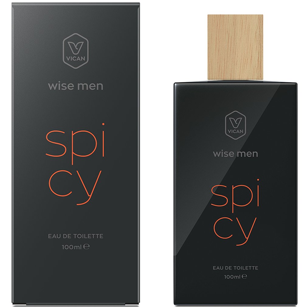 Vican Vican Wise Men Eau de Toilette Spicy Cardamom & Bitter Orange Notes Ανδρικό Άρωμα με Νότες Κάρδαμου & Πορτοκαλιού για Απόλυτη Αίσθηση Φρεσκάδας & Αναζωογόνησης 100ml