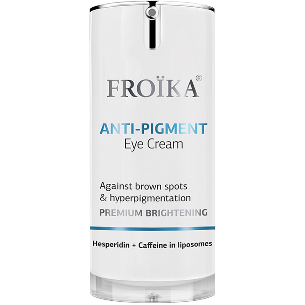 Froika Froika Anti-Pigment Eye Cream Κρέμα Ματιών Κατά των Καφέ Κηλίδων & της Υπερμελάγχρωσης 15ml