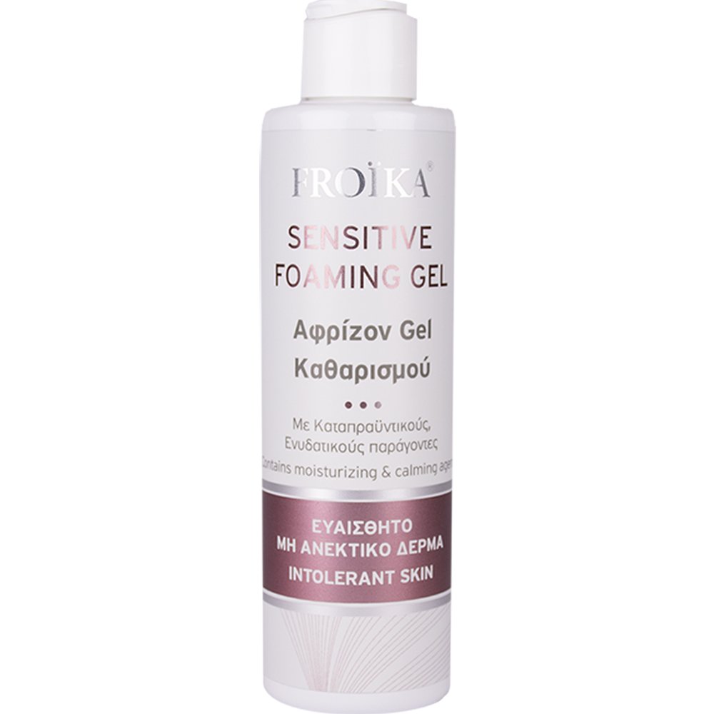 Froika Froika Sensitive Foaming Cleansing Gel Ήπιο Αφρίζον Gel Καθαρισμού Καθημερινής Χρήσης Προσώπου & Σώματος με Ενυδατικούς & Καταπραϋντικούς Παράγοντες 200ml