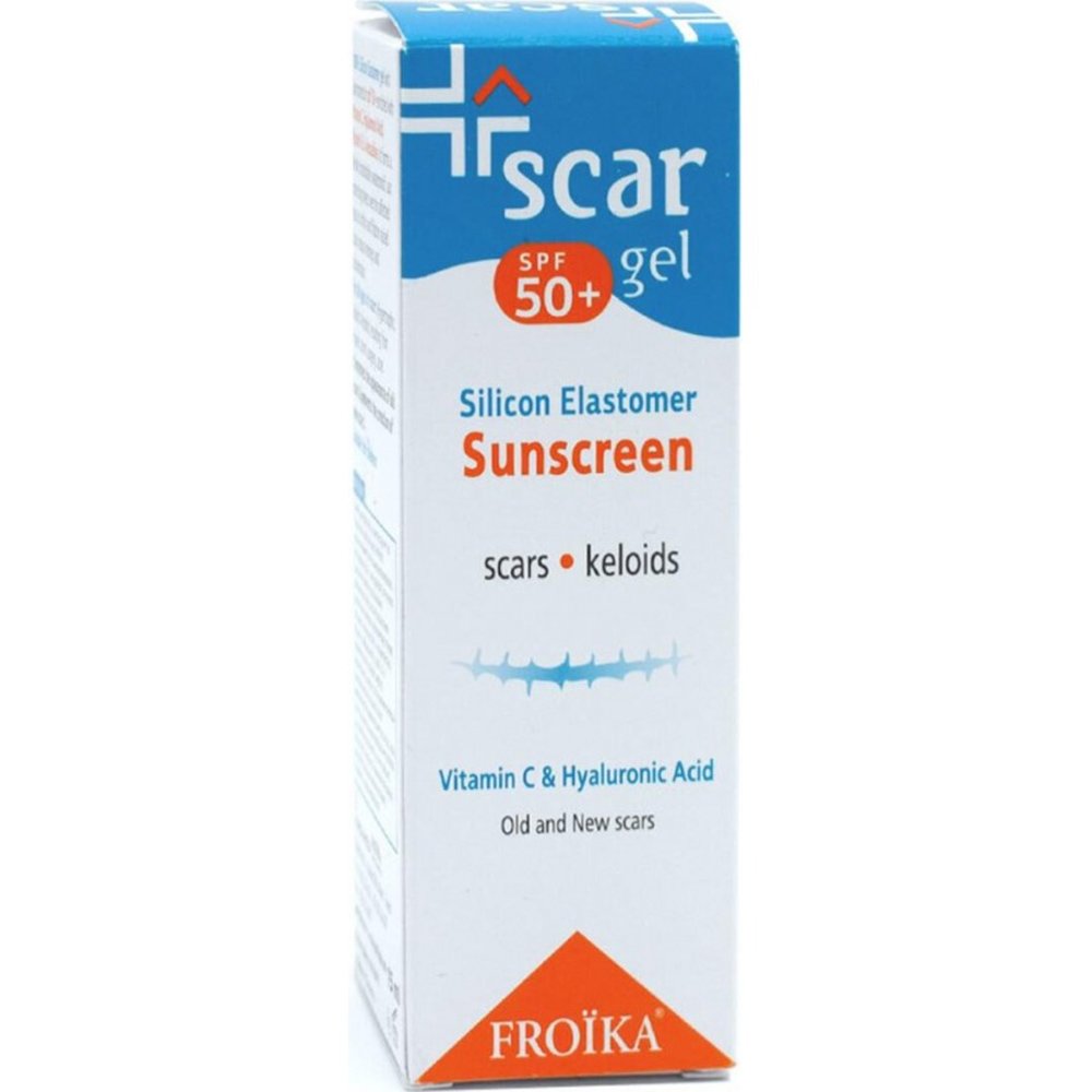 Froika Froika Scar Silicon Elastomer Sunscreen Spf50+ Gel Σιλικόνης με Αντηλιακή Προστασία για Ουλές, Ακμή & Εγκαύματα 30ml