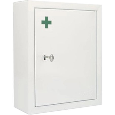 MATSUDA Matsuda Wall Mounted Steel Medicine Cabinet Μεταλλικό Φαρμακείο Τοίχου με Κλειδί 1 Τεμάχιο - Β (33x27x11cm)