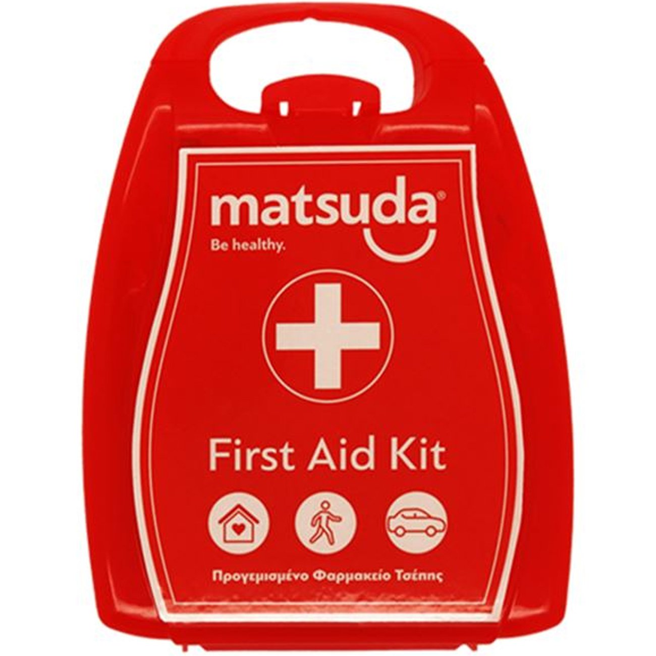 MATSUDA Matsuda Pocket First Aid Kit Φαρμακείο Τσέπης Προγεμισμένο 22 Τεμάχια