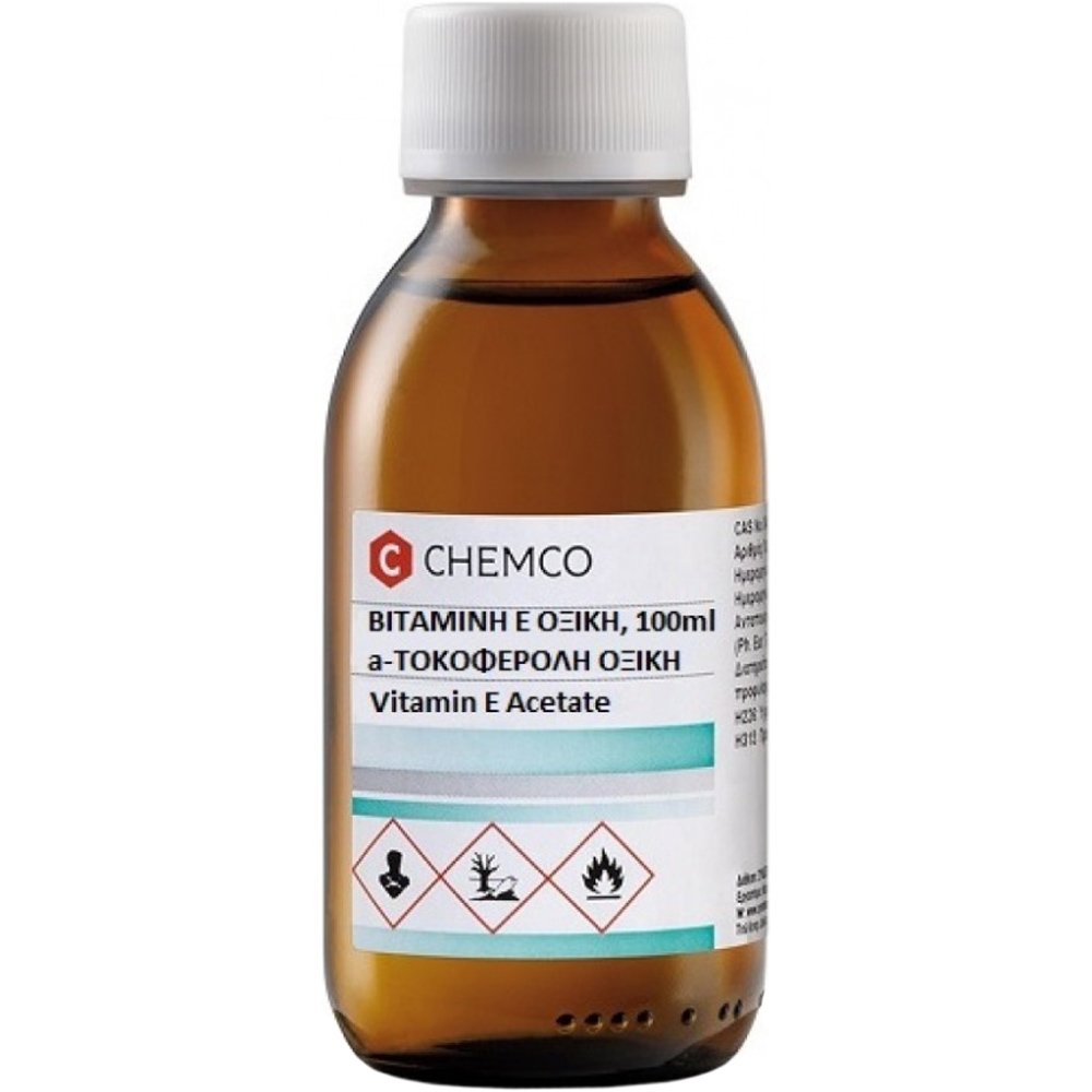 Syndesmos Group Chemco Vitamin E Acetate Βιταμίνη Ε Οξική Α-Τοκοφερόλη 100ml