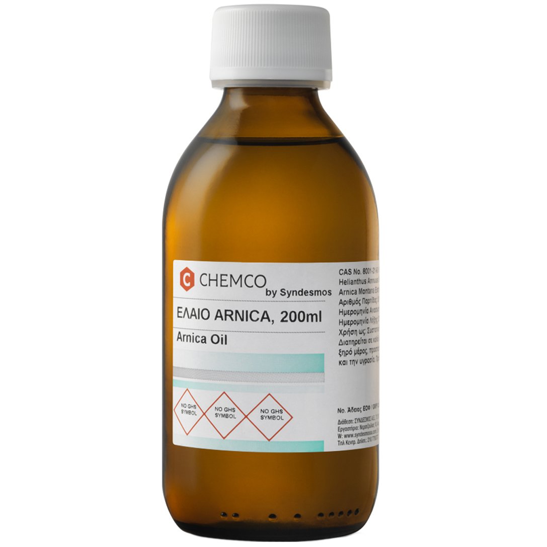 Syndesmos Group Chemco Arnica Montana Oil Έλαιο Άρνικας με Αντιοιδηματική Δράση 200ml