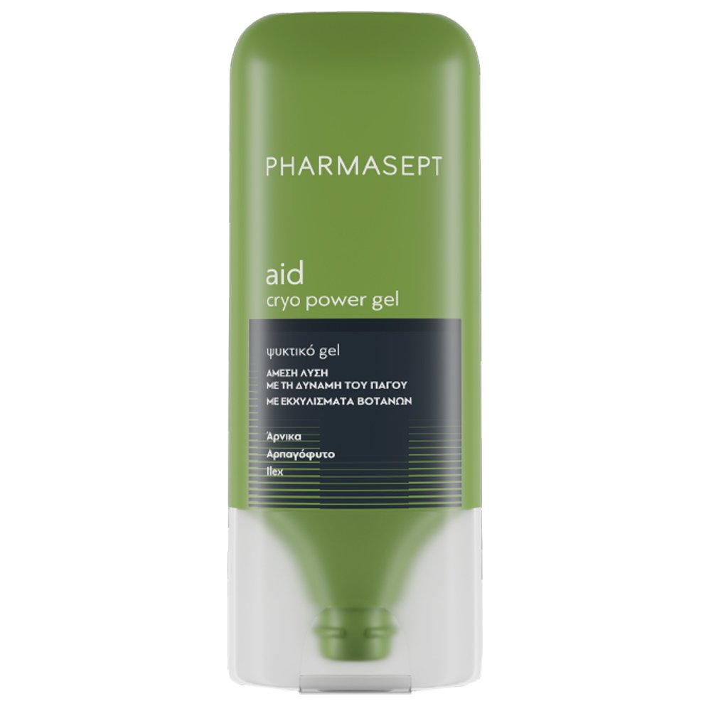 Pharmasept Pharmasept Aid Cryo Power Gel Ψυκτικό Τοπικό Αναλγητικό Τζελ με Φυτικά Εκχυλίσματα 100ml