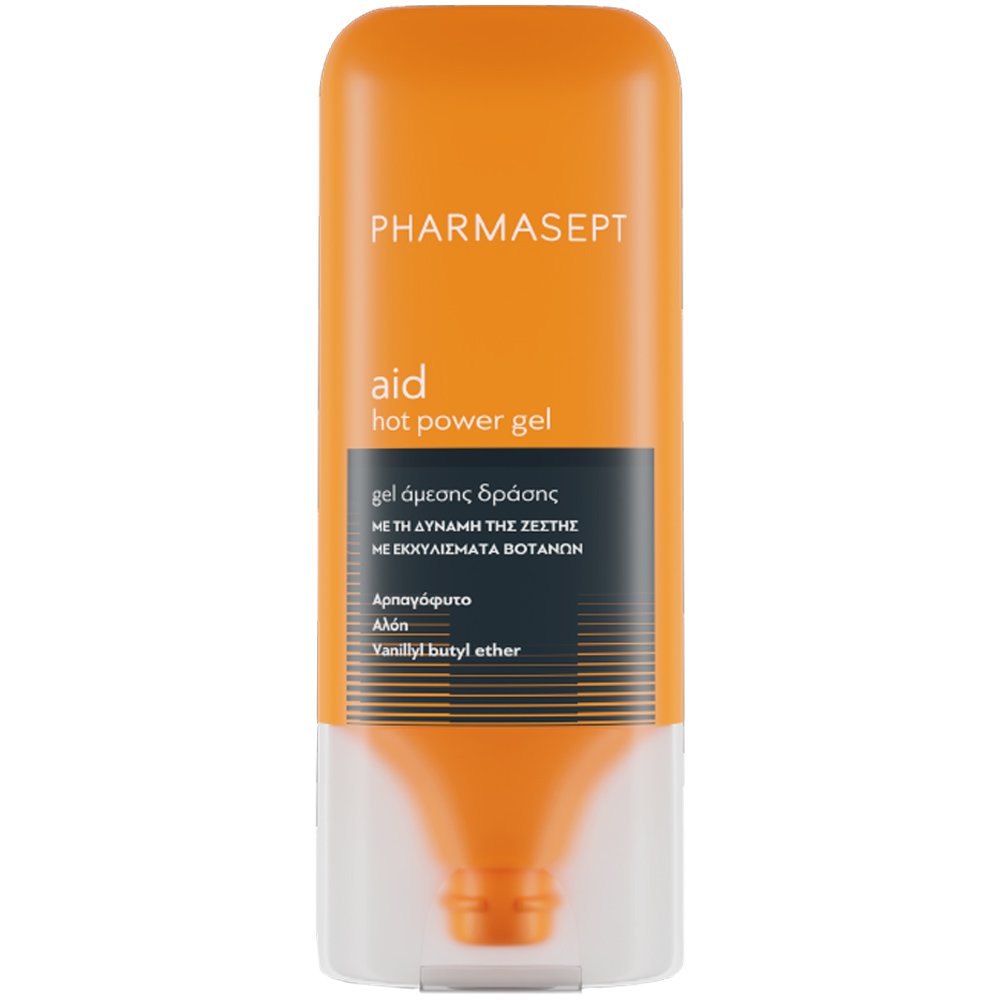 Pharmasept Pharmasept Aid Hot Power Gel Τζελ Άμεσης Δράσης για Αίσθηση Χαλάρωσης & Ξεκούρασης 100ml