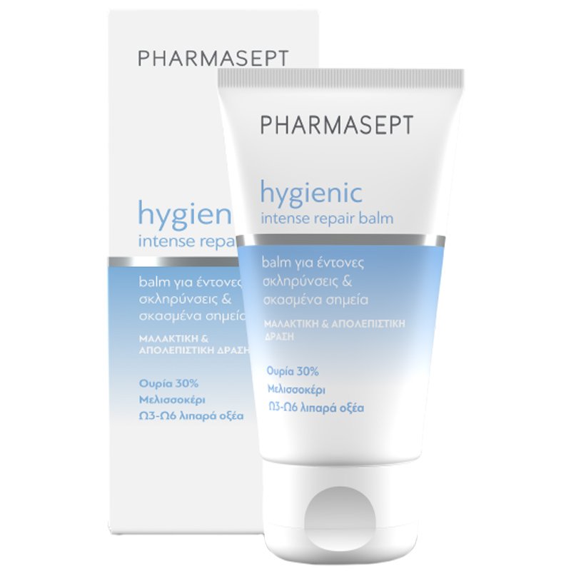 Pharmasept Pharmasept Hygienic Intense Repair Balm Βάλσαμο για Έντονες Σκληρύνσεις & Σκασμένα Σημεία 50ml