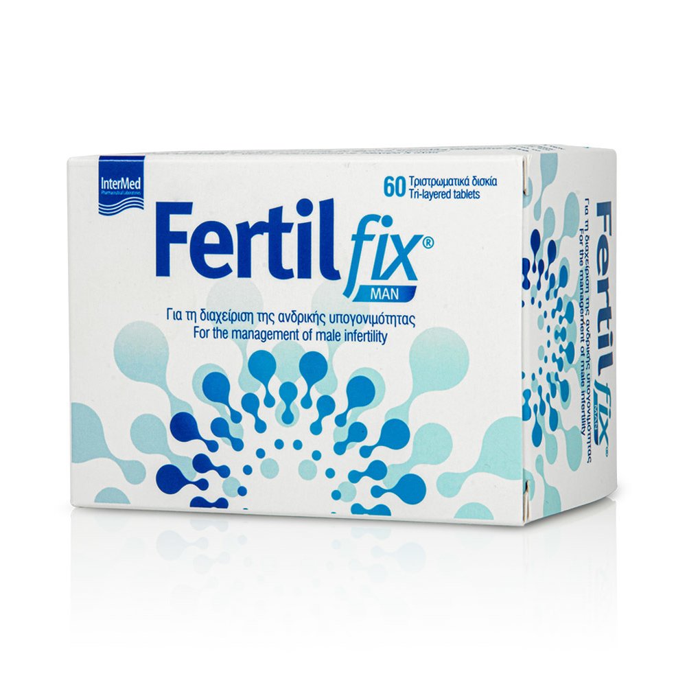 InterMed Intermed FertilFix Man Για τη Διαχείριση της Ανδρικής Υπογονιμότητας 60tabs