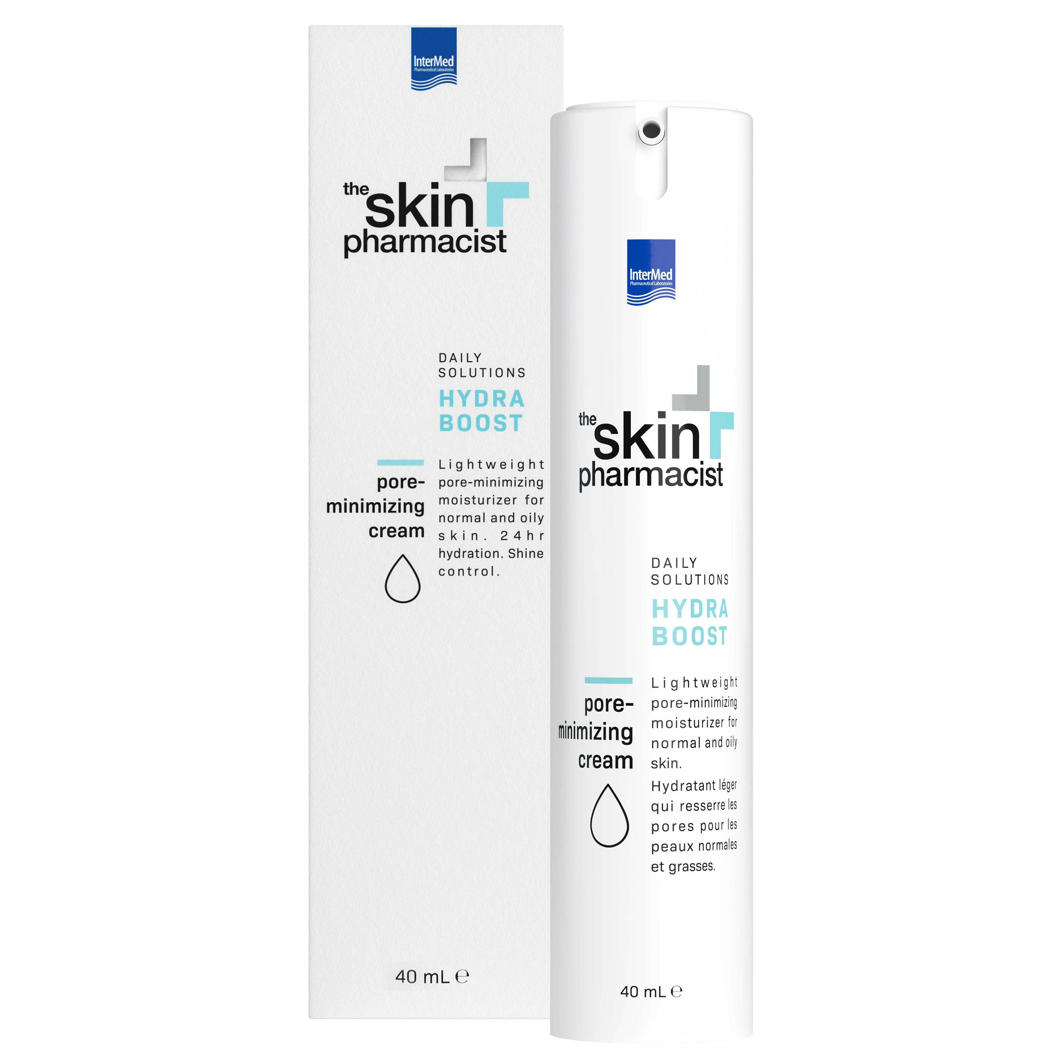 The Skin Pharmacist Hydra Boost Pore-Minimizing Cream Ενυδατική Κρέμα για Ματ Αποτέλεσμα & Μείωση της Εμφάνισης των Πόρων 40ml φωτογραφία