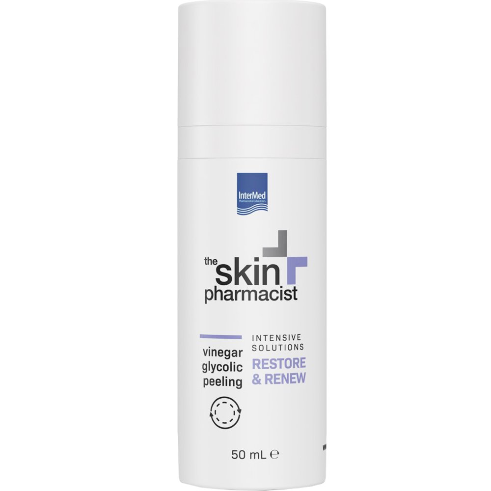 The Skin Pharmacist Restore & Renew Vinegar Glycolic Face Peeling Gel Ισχυρό Gel Απολέπισης Προσώπου που Καθαρίζει, Προστατεύει & Επαναφέρει τη Φυσική Λάμψη της Επιδερμίδας 50ml φωτογραφία