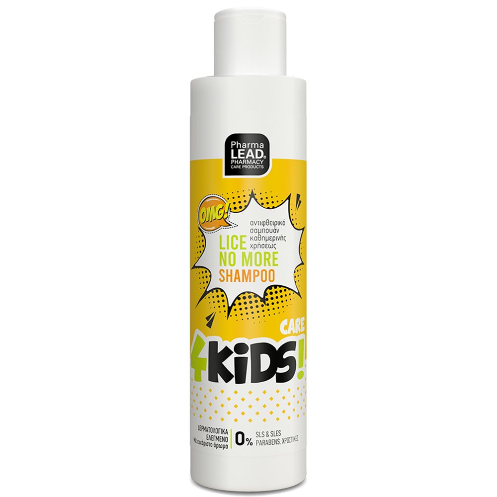 PharmaLead Pharmalead 4Kids Lice no More Shampoo Σαμπουάν για Πρόληψη & Απώθηση των Φθειρών που Περιποιείται & Ενυδατώνει τα Μαλλιά 125ml