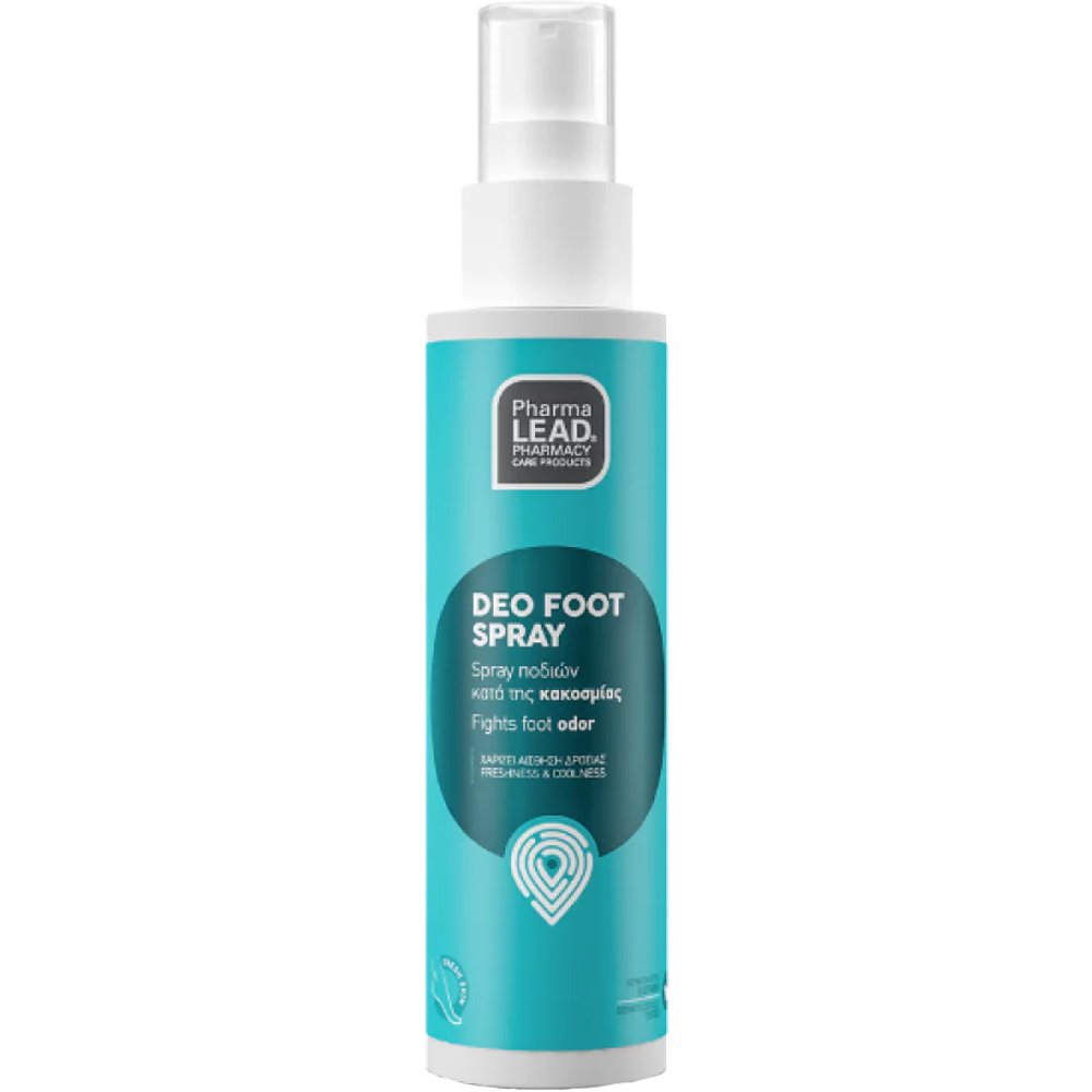 PharmaLead Pharmalead Deo Foot Spray Αποσμητικό Spray Ποδιών Κατά της Κακοσμίας & της Ανάπτυξης Μυκήτων 100ml