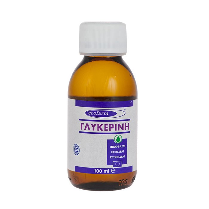 Ecofarm Ecofarm Γλυκερίνη σε Γυάλινη Συσκευασία 100ml