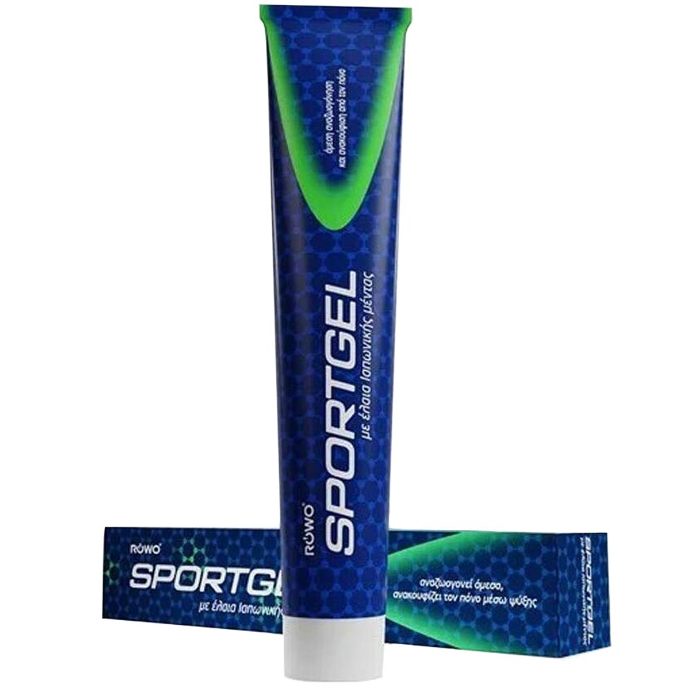 Rowo Sport Gel Ψυχρή Κρέμα Ποδιών για Άμεση Αναζωογόνηση & Ανακούφιση Από τον Πόνο 100ml