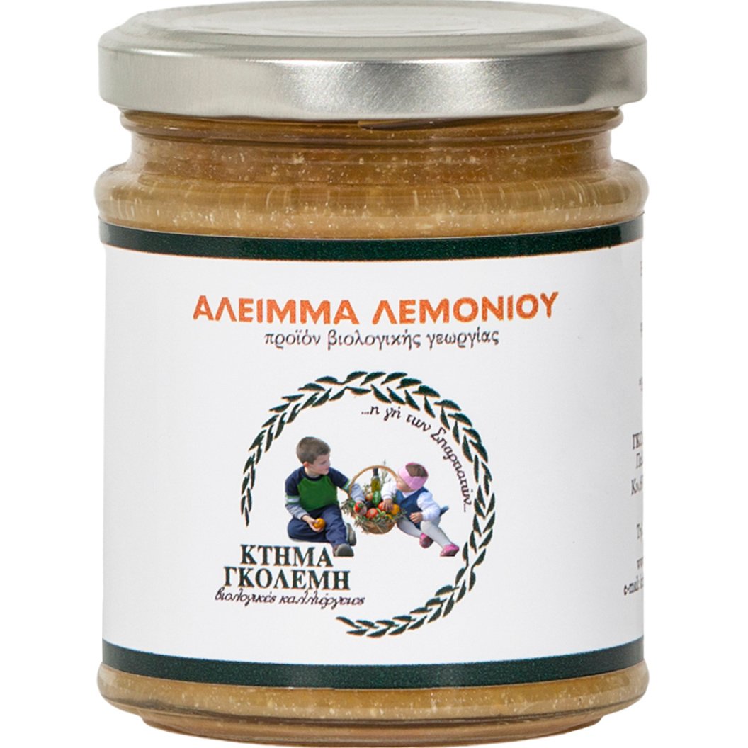 Κτήμα Γκολέμη Κτήμα Γκολέμη Lemon Spread Βιολογικό Άλειμμα Λεμόνι 240g