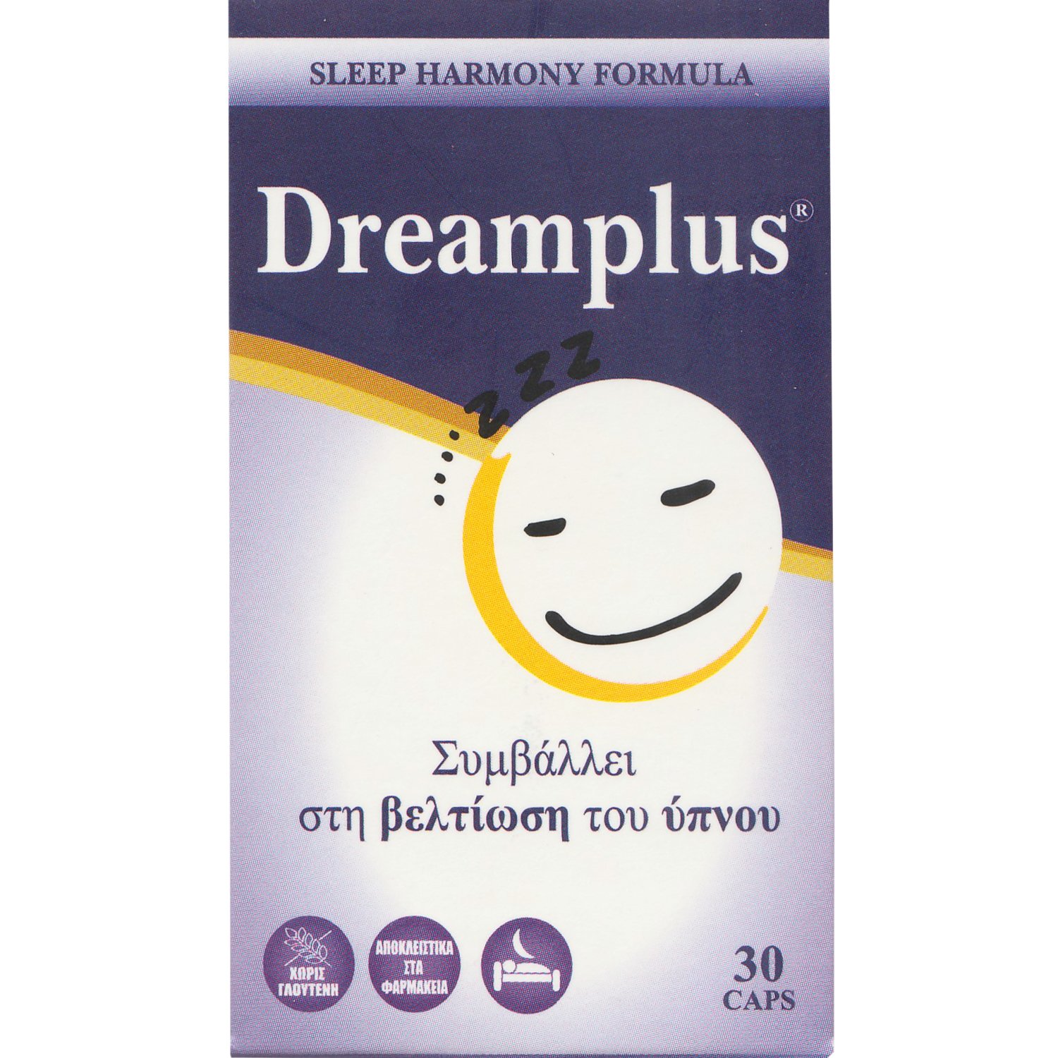 Health-Plus Health-Plus Dreamplus Συμπλήρωμα Διατροφής Μελατονίνης & Εκχυλίσματος Βοτάνων για Ποιοτικότερο & Γρηγορότερο Ύπνο 30caps