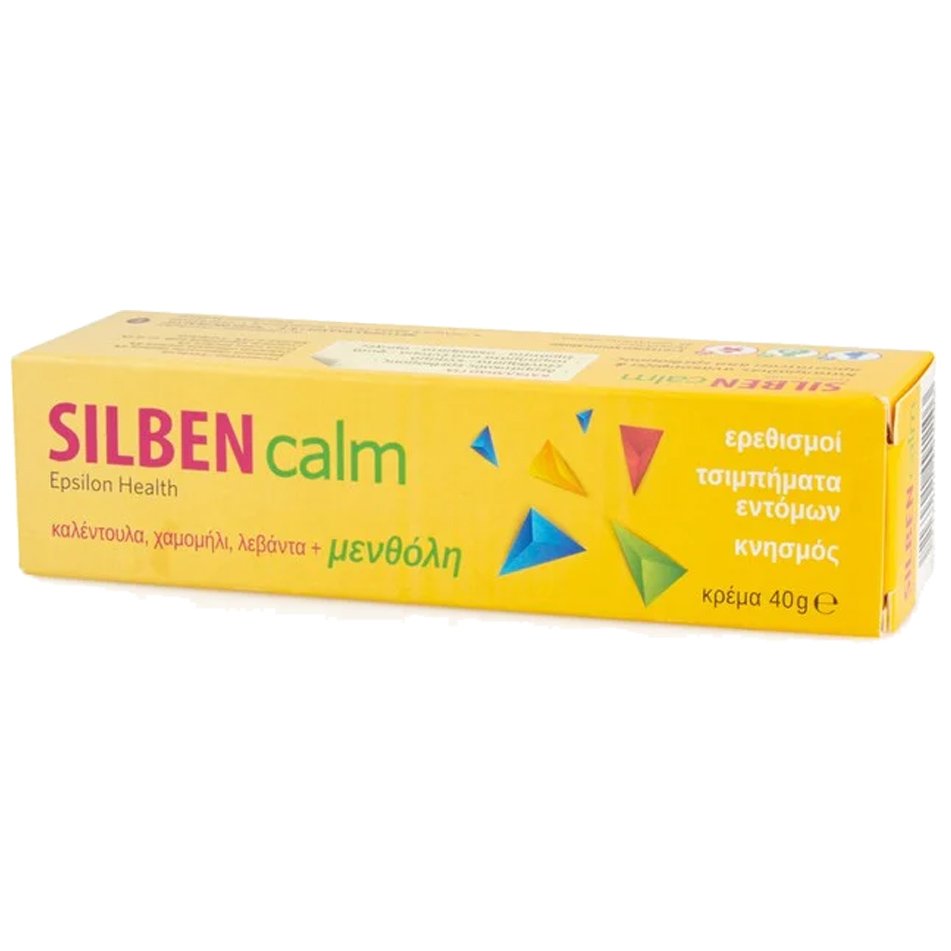 EPSILON HEALTH Silben Calm Cream with Calendula Κρέμα με Καλέντουλα που Ανακουφίζει Από Ερεθισμούς & Τσιμπήματα 40g