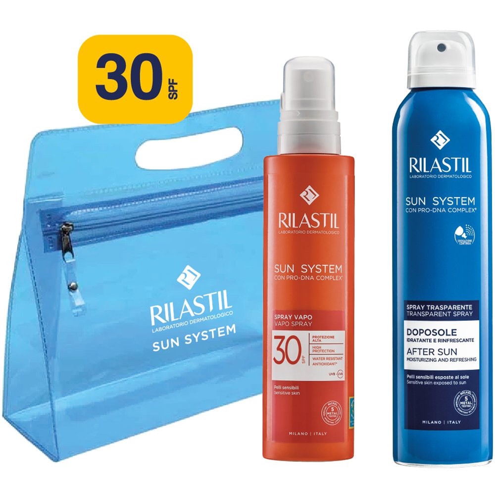 Rilastil Rilastil Promo Sun System Vapo Spray Spf30, 200ml & Δώρο After Sun Spray 200ml & Νεσεσέρ 1 Τεμάχιο