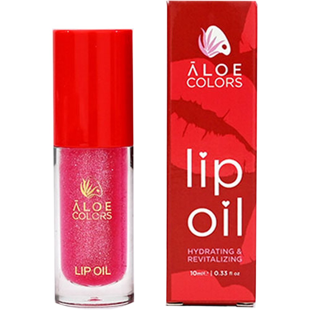 Aloe Colors Hydrating & Revitalizing Lip Oil Ενυδατικό Λάδι Χειλιών 10ml φωτογραφία