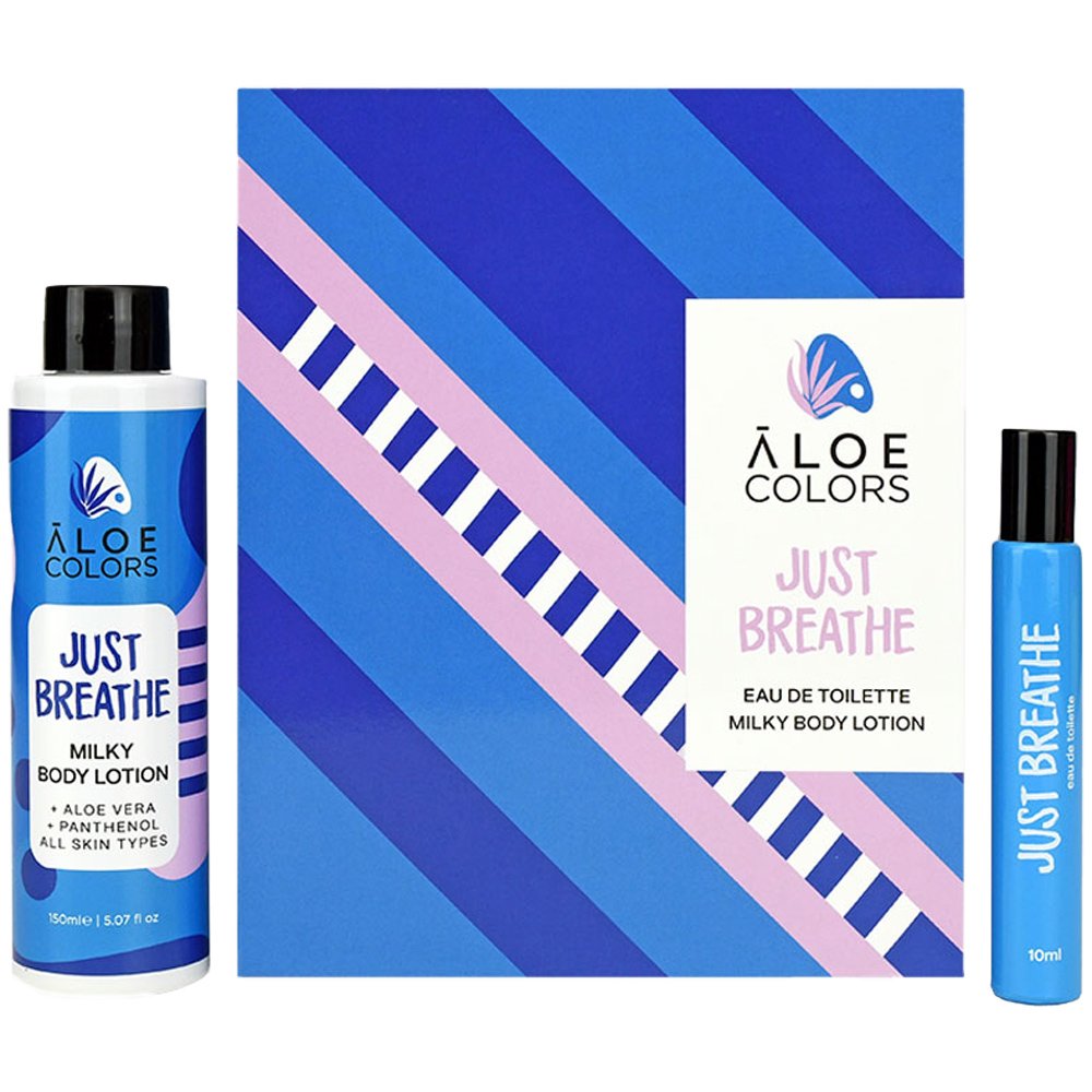 Aloe Colors Promo Just Breathe Eau de Toilette 10ml & Milky Body Lotion 150ml φωτογραφία