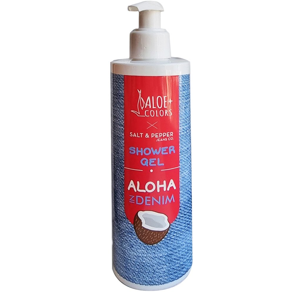 Aloe+ Colors Aloha In Denim Shower Gel 250ml Αφρόλουτρο για Όλη την Οικογένεια με Απαλή Σύνθεση που Σέβεται το Δέρμα 250ml