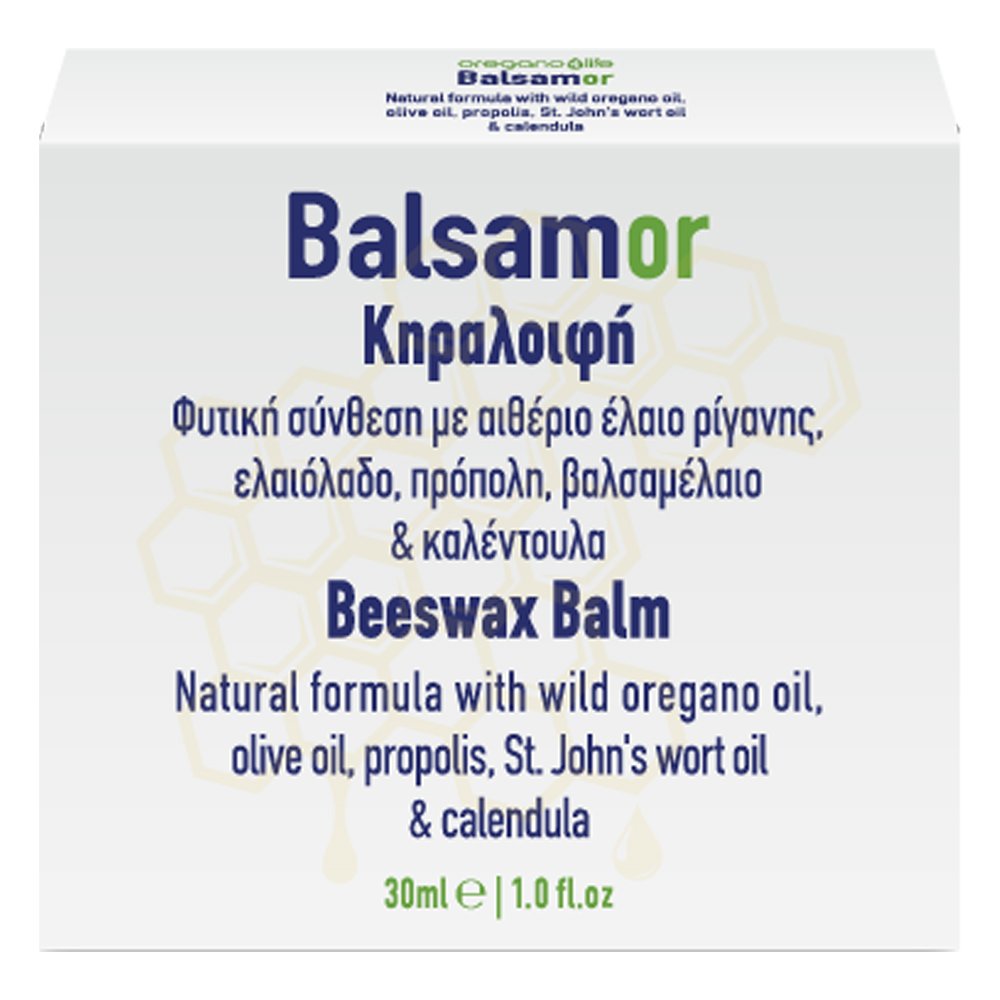 Oregano 4 Life Oregano 4 Life Balsamor Beeswax Balm Κηραλοιφή με Εθαίριο Έλαιο Άγριας Ρίγανης 30ml