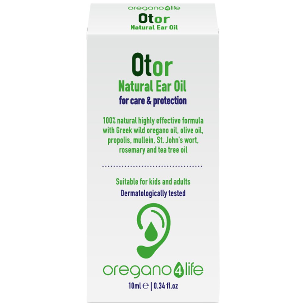 Oregano 4 Life Oregano 4 Life Otor Natural Ear Oil Φυτικές Σταγόνες για τη Φροντίδα & Προστασία των Αυτιών 10ml