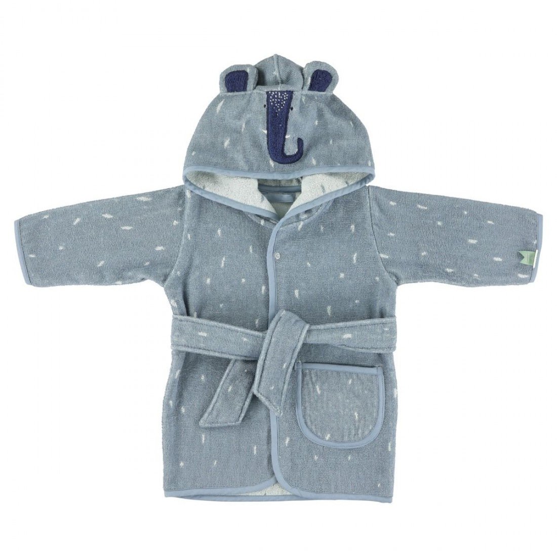 Trixie Trixie Bathrobe 3-4 Years Κωδ 77466 Παιδικό Μπουρνούζι με Κουκούλα 1 Τεμάχιο - Mrs Elephant