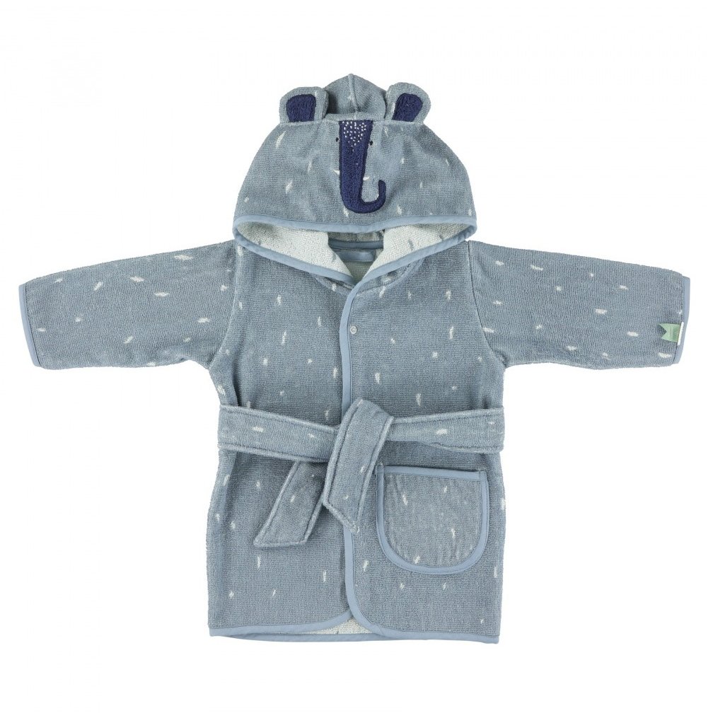 Trixie Trixie Bathrobe 5-6 Years Κωδ 77115 Παιδικό Μπουρνούζι με Κουκούλα 1 Τεμάχιο - Mrs Elephant