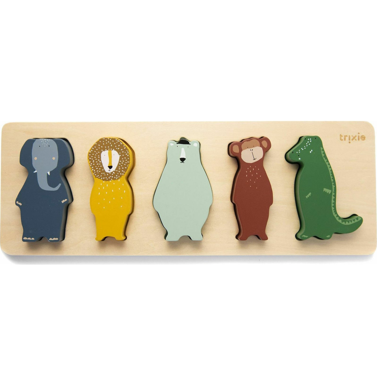 Trixie Wooden Shape Puzzle Κωδ 77382 ​​​​​​​Ξύλινο Εκπαιδευτικό Παιχνίδι Παζλ 1 Τεμάχιο φωτογραφία