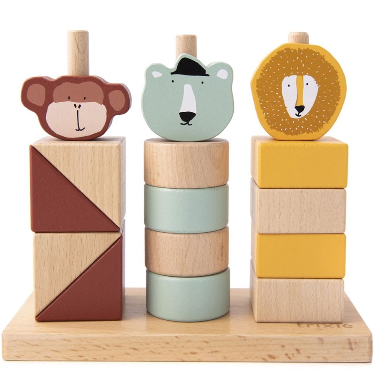 Trixie Trixie Wooden Animal Blocks Stacker Κωδ 77427 Ξύλινο Παιχνίδι με Τουβλάκια 1 Τεμάχιο