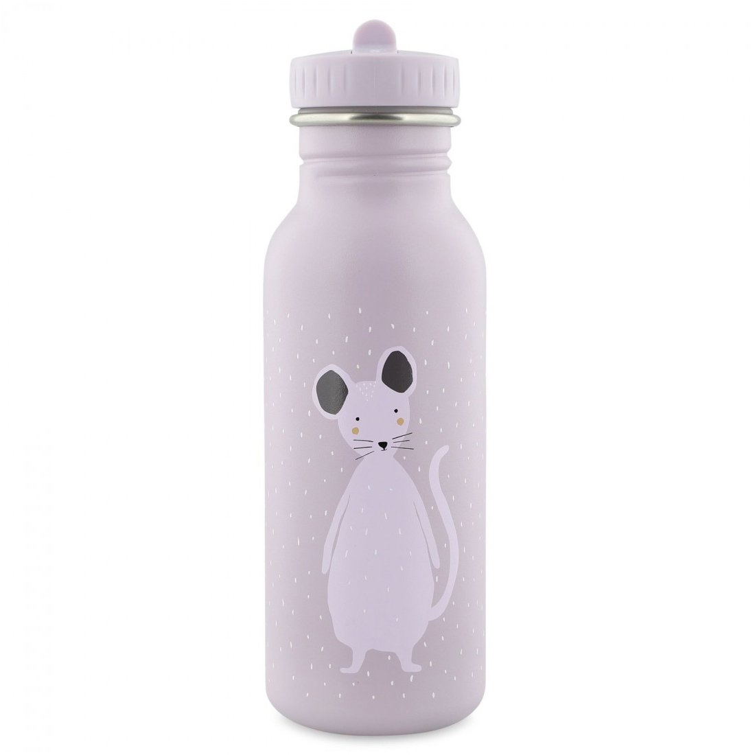 Trixie Trixie Bottle Κωδ 77456 Ανοξείδωτο Παιδικό Παγουράκι με Πρακτικό Στόμιο 500ml - Mrs. Mouse