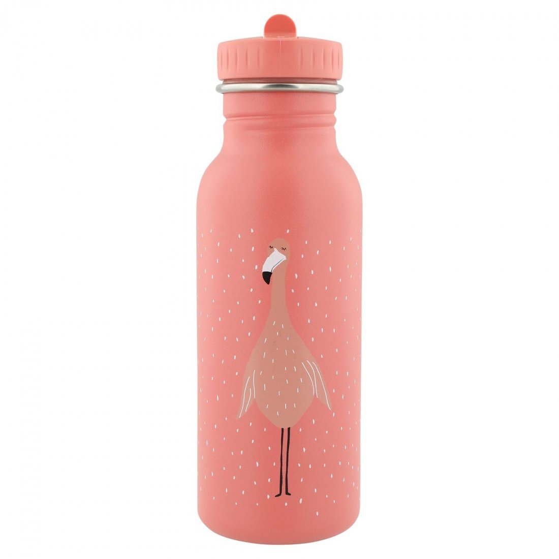 Trixie Trixie Bottle Κωδ 77311 Ανοξείδωτο Παιδικό Παγουράκι με Πρακτικό Στόμιο 500ml - Mrs Flamingo