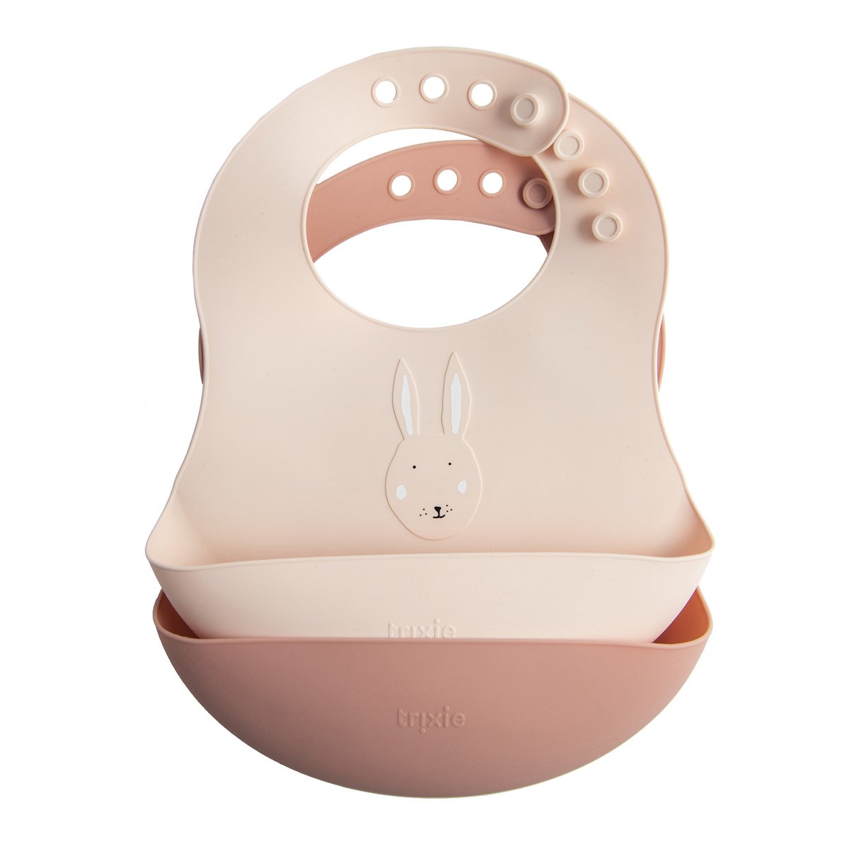 Trixie Trixie Silicone Bib 6m+ Κωδ 77831 Σαλιάρα Σιλικόνης 2 Τεμάχια - Mrs. Rabbit