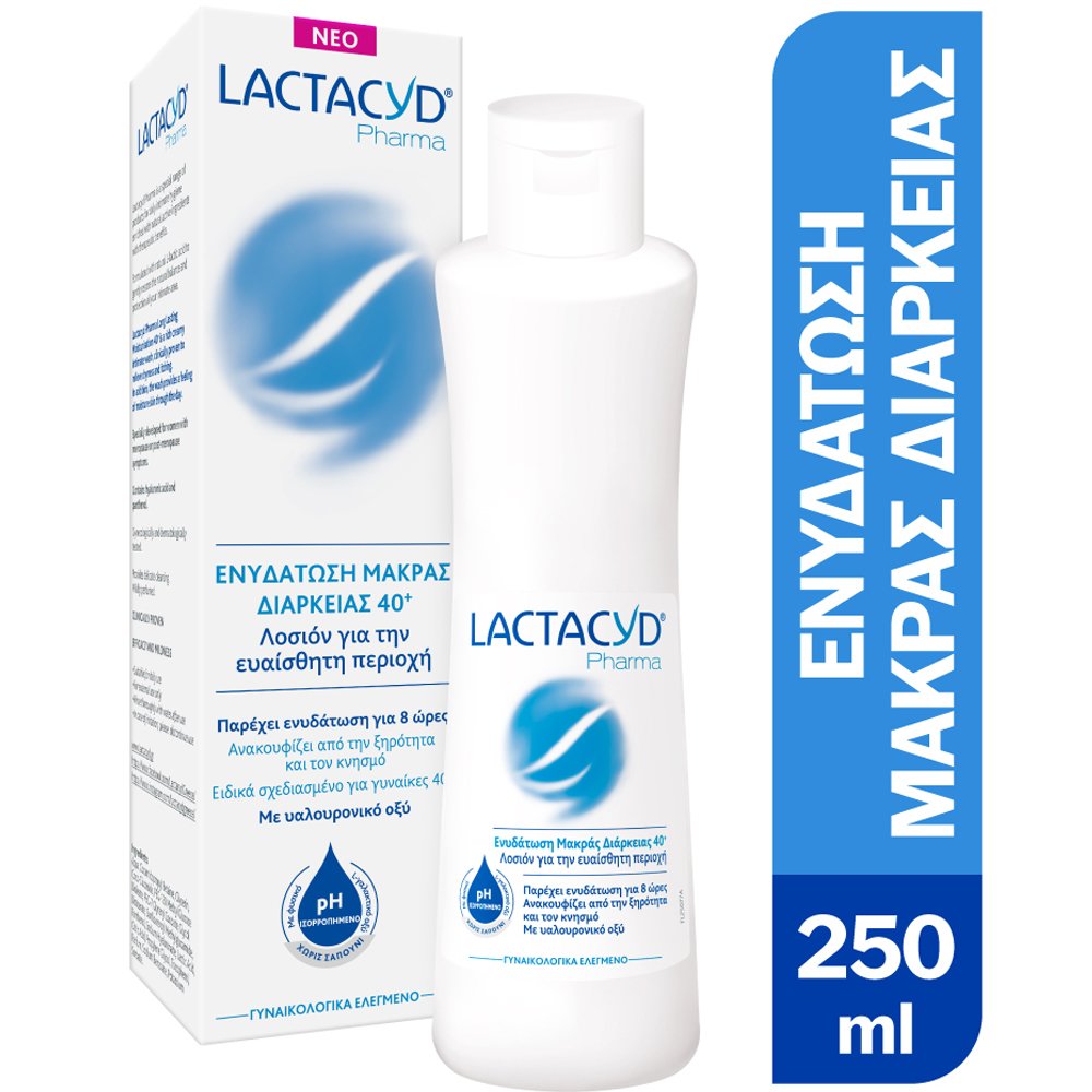 Lactacyd Lactacyd Ultra-Moisturising Cleaning Lotion Λοσιόν Καθαρισμού για την Καθημερινή Φροντίδα της Ευαίσθητης Περιοχής, για γυναίκες 40+ έως 8 Ώρες Ενυδάτωσης 250ml