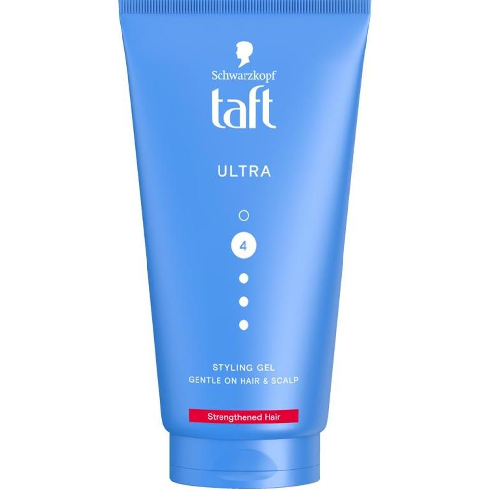 Schwarzkopf Schwarzkopf Taft Ultra Styling Hold 4 Gel Μαλλιών για Δυνατό Κράτημα & Styling Μεγάλης Διάρκειας 150ml