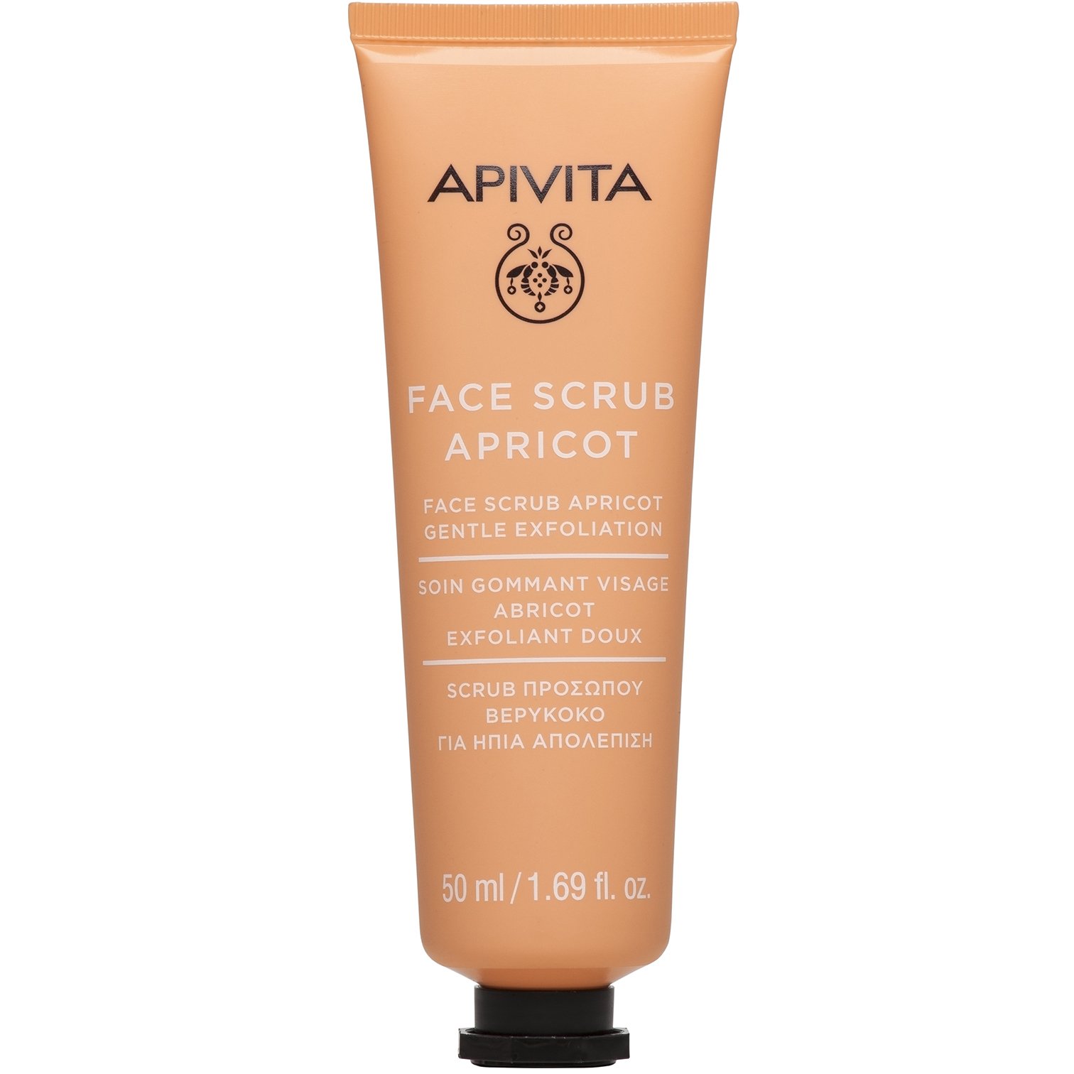 Apivita Apivita Gentle Exfoliation Apricot Face Scrub Προσώπου Ήπιας Απολέπισης με Βερίκοκο 50ml