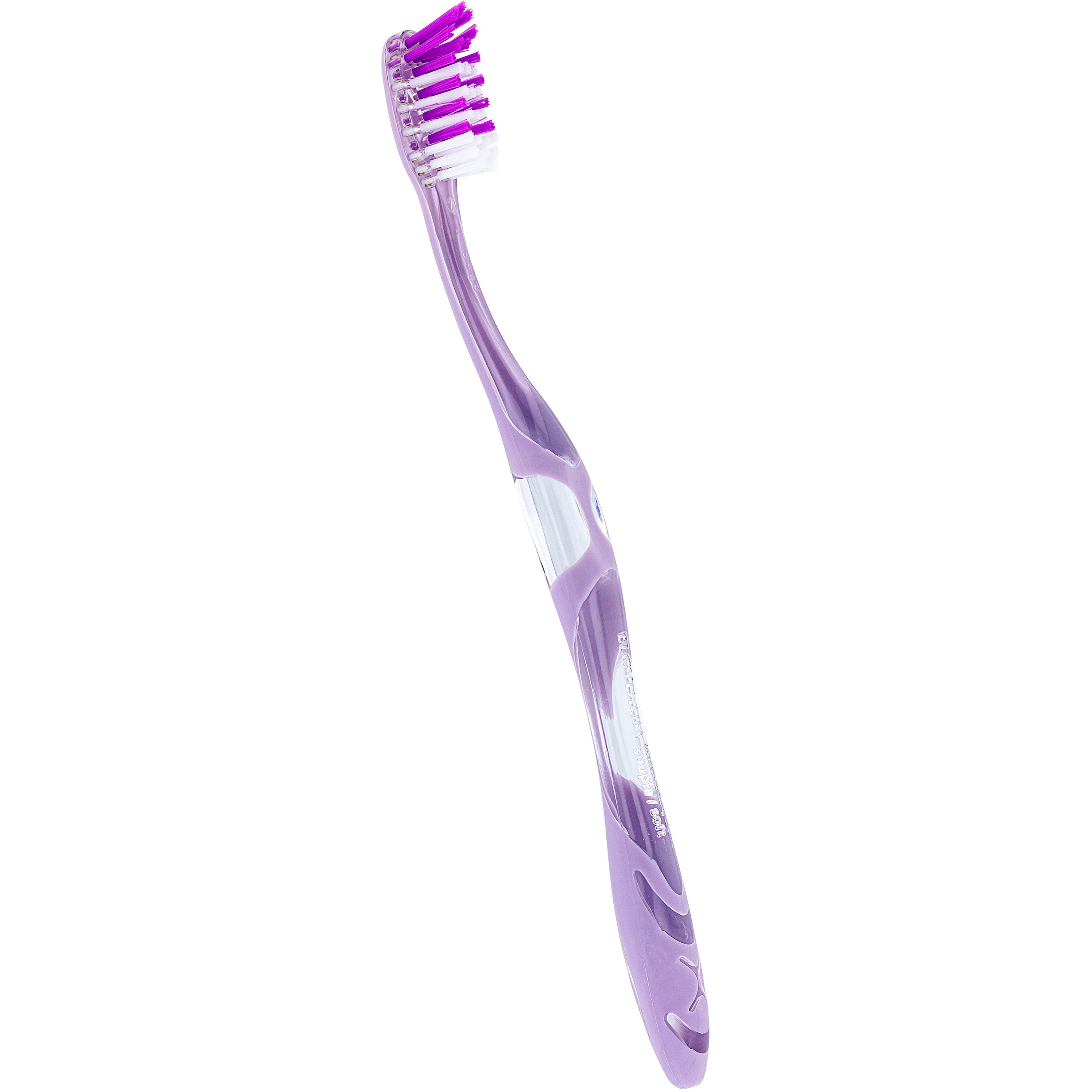 Elgydium Toothbrush Antiplaque Soft Μαλακή Οδοντόβουρτσα για Βαθύ Καθαρισμό & Απομάκρυνση Οδοντικής Πλάκας 1 Τεμάχιο – Μωβ