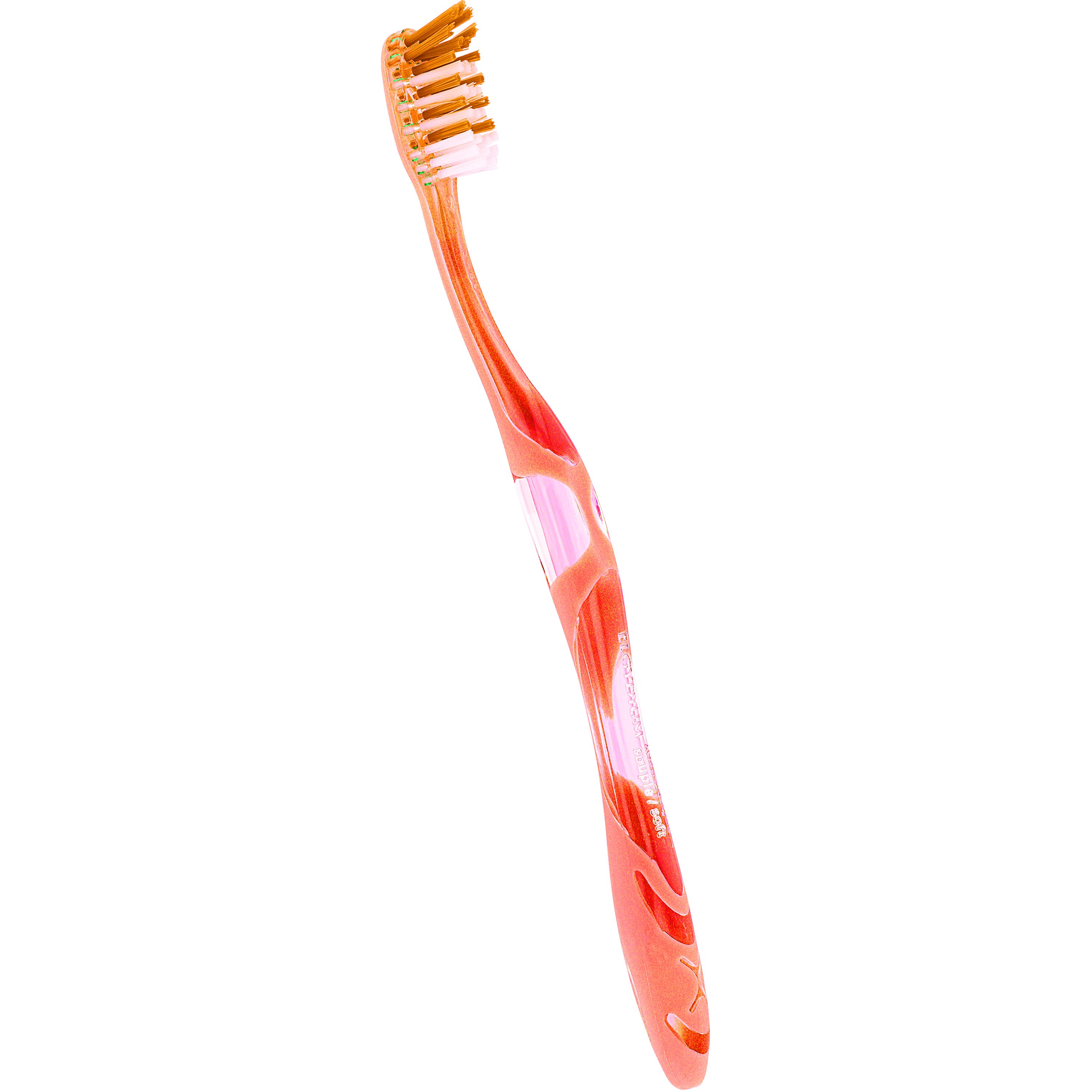 Elgydium Toothbrush Antiplaque Soft Μαλακή Οδοντόβουρτσα για Βαθύ Καθαρισμό & Απομάκρυνση Οδοντικής Πλάκας 1 Τεμάχιο – Πορτοκαλί