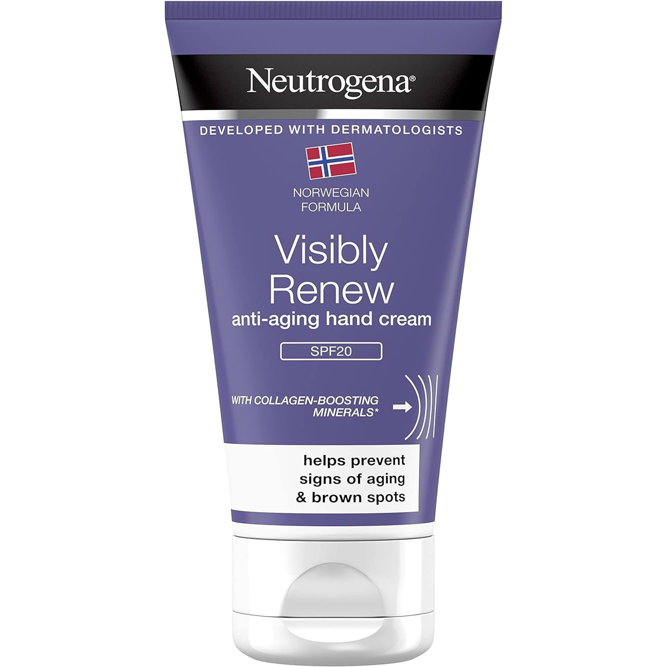 Neutrogena Neutrogena Visibly Renew Anti-Aging Hand Cream Spf20 Αντιγηραντική Κρέμα Χεριών με Μεσαίο Δείκτη Αντηλιακής Προστασίας 75ml