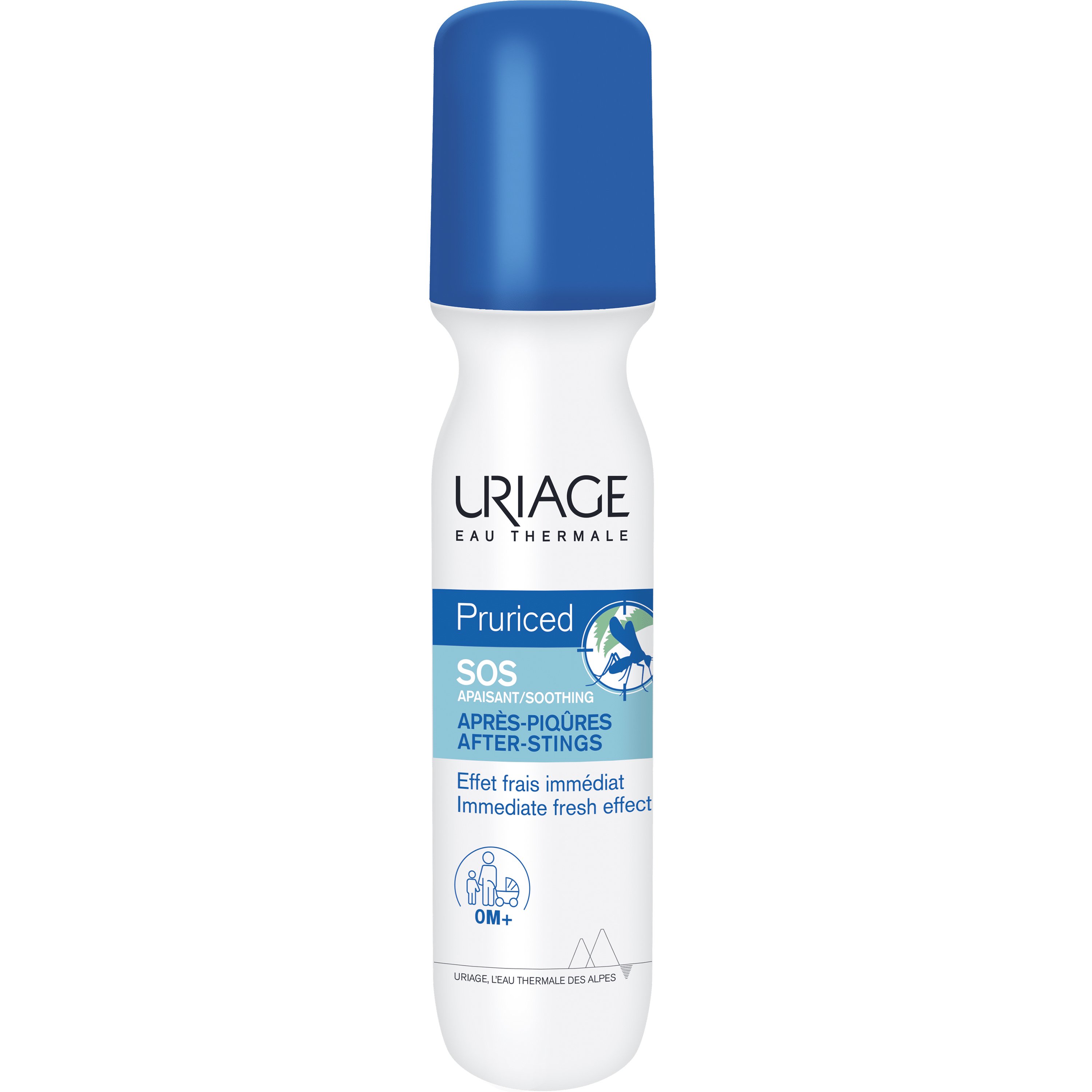 Uriage Uriage Pruriced SOS After-Stings Roll-On για Άμεση Ανακούφιση από τον Κνησμό που Προκαλείται από Τσιμπήματα Κουνουπιών & Ερεθισμών από Φυτά 15ml