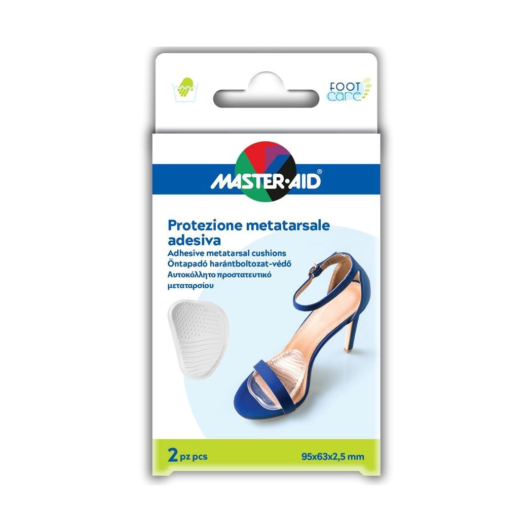 Master Aid Master Aid Protection Metatarsal Gel Προστατευτικό Μεταταρσίου One Size 2 Τεμάχια