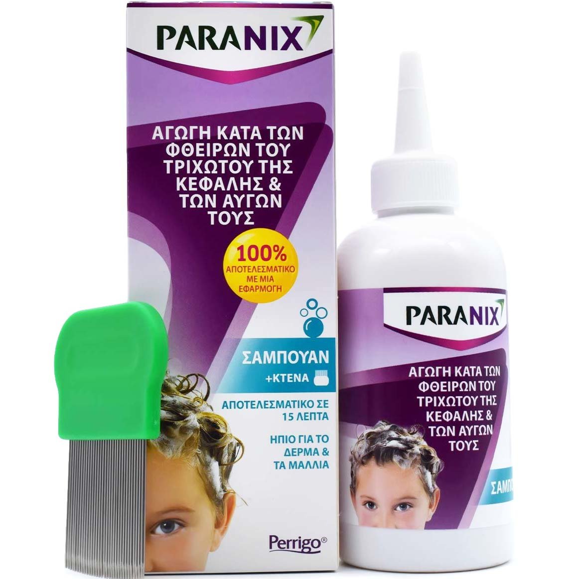 Paranix Paranix Shampoo Αντιφθειρικό Σαμπουάν Νέο 100% Αποτελεσματικό σε 15 Λεπτά 200ml