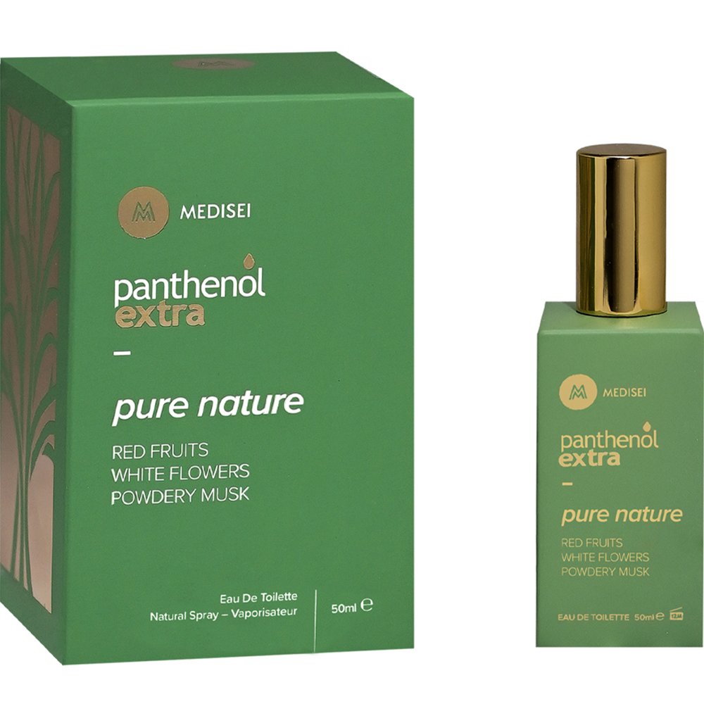 Medisei Panthenol Extra Pure Nature Eau de Toilette Γυναικείο Άρωμα με Νότες Λουλουδιών & Φρούτων 50ml φωτογραφία