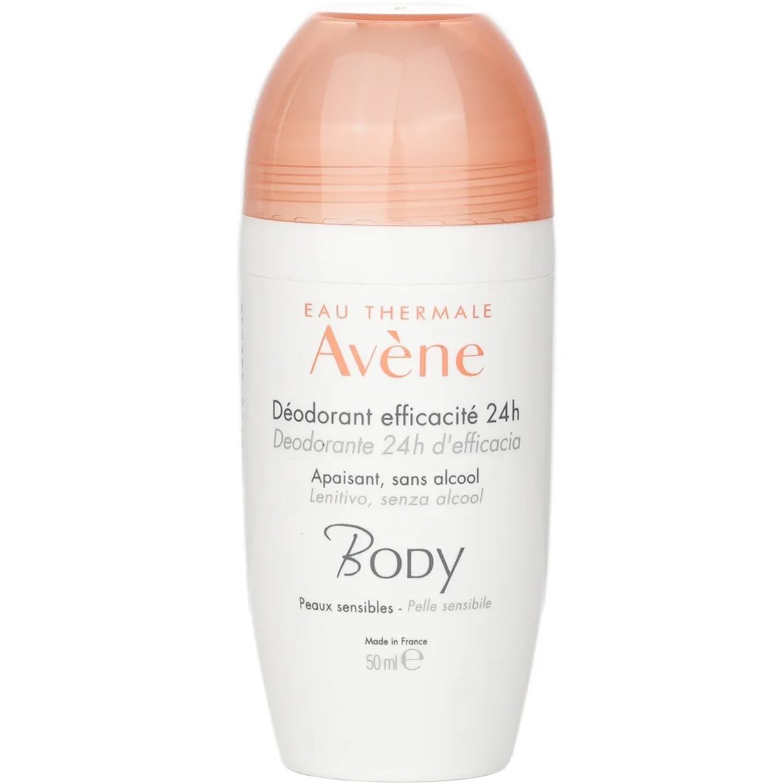 Avène Avene Body Roll-On Deodorant Αποσμητικό Roll-On 24ωρης Αποτελεσματικότητας 50ml