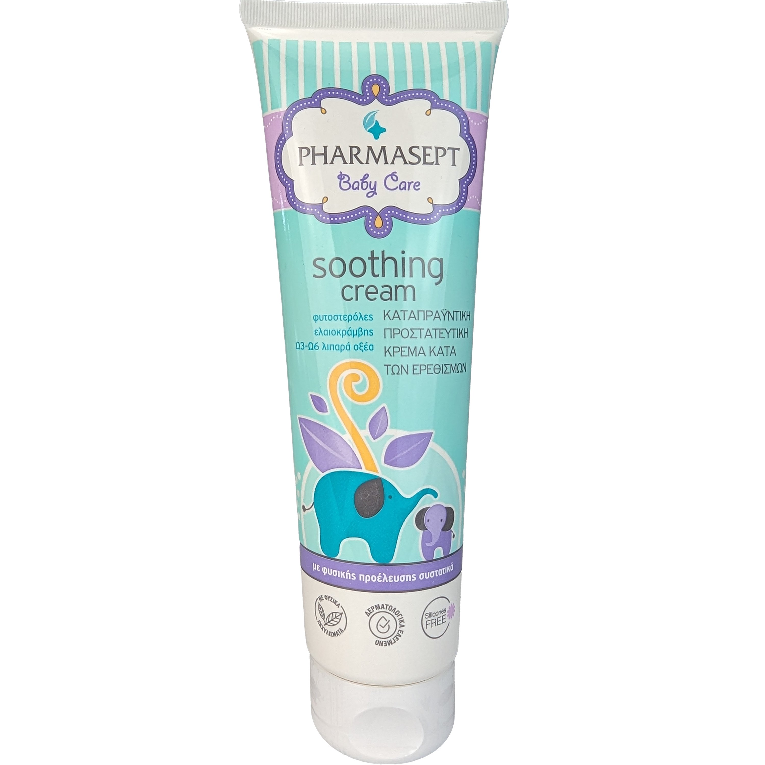 Pharmasept Pharmasept Baby Care Soothing Cream Βρεφική Καταπραϋντική & Προστατευτική Κρέμα για Σώμα - Πρόσωπο 150ml