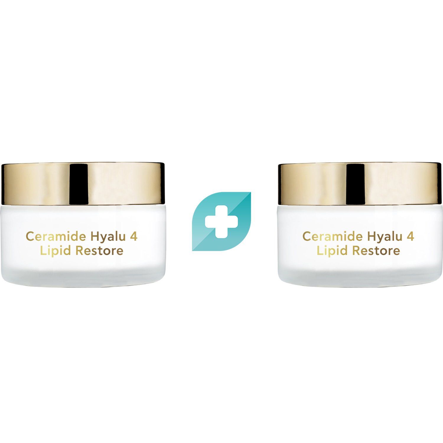 Inalia Σετ Inalia Ceramide Hyalu 4 Lipid Restore Face Cream Κρέμα Προσώπου για Μείωση των Ρυτίδων & των Λεπτών Γραμμών, Κατάλληλη για Όλους τους Τύπους Δέρματος 2x50ml