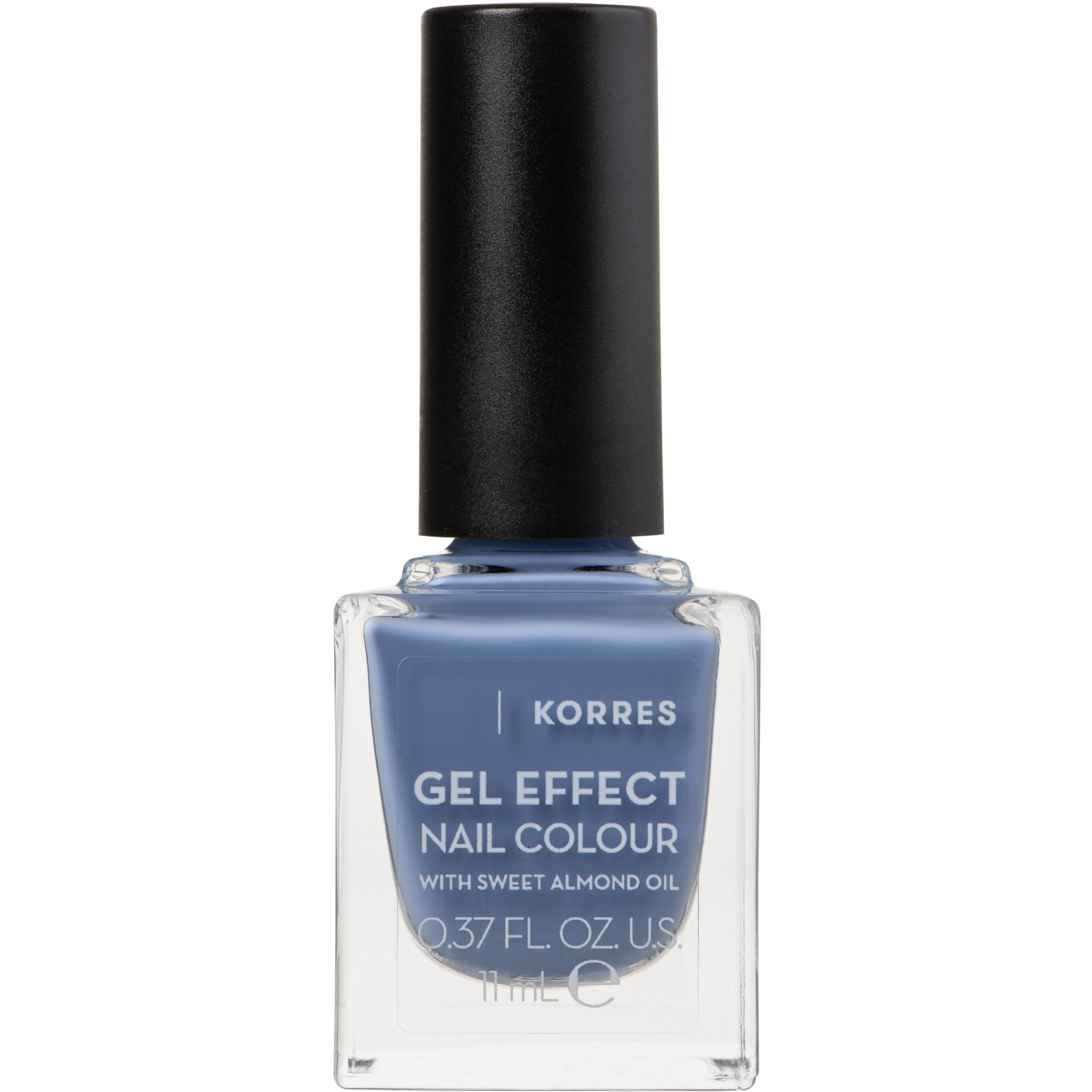 Korres Korres Gel Effect Nail Colour Βερνίκι Νυχιών με Αμυγδαλέλαιο για Έντονη Λάμψη & Μεγάλη Διάρκεια 11ml - 83 Aegean Sky